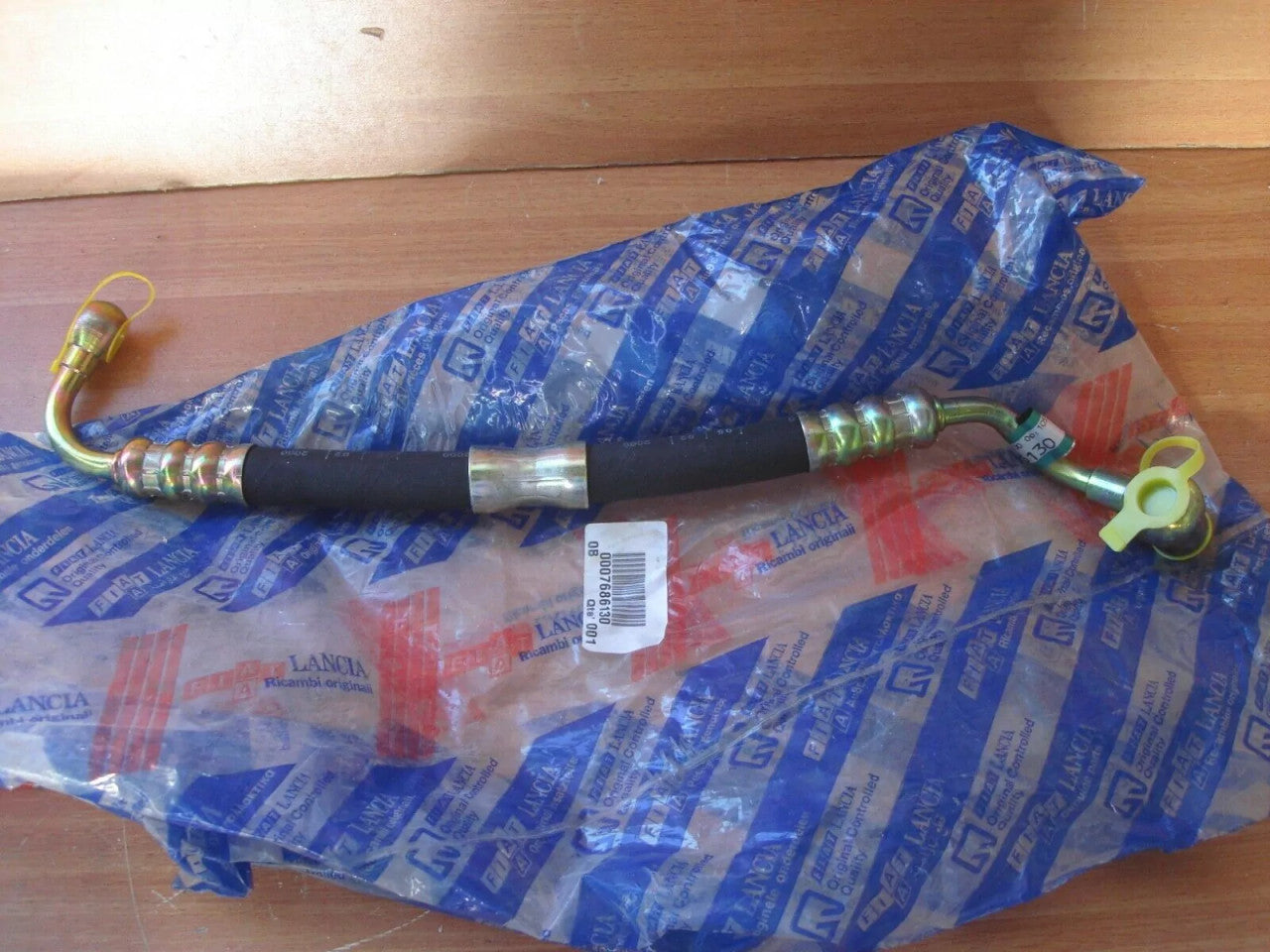 Power Steering Pipe fits Fiat Tipo Tempra 7686130 Genuine View Front