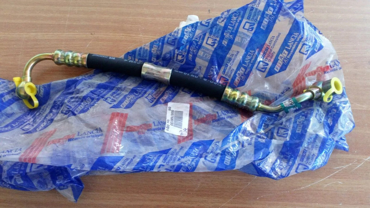 Power Steering Pipe fits Fiat Tipo Tempra 7686130 Genuine View Left