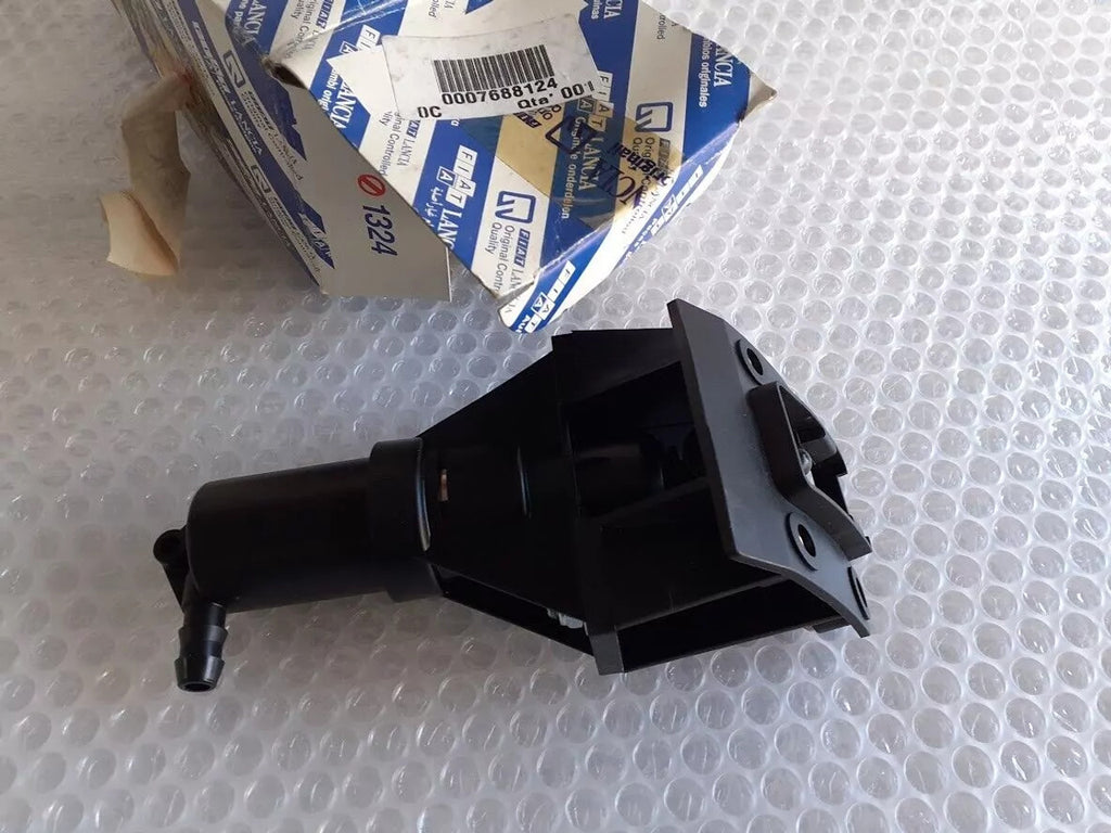 Headlight Washer Nozzle fits Fiat Tempra 7688124 Genuine View Rear
