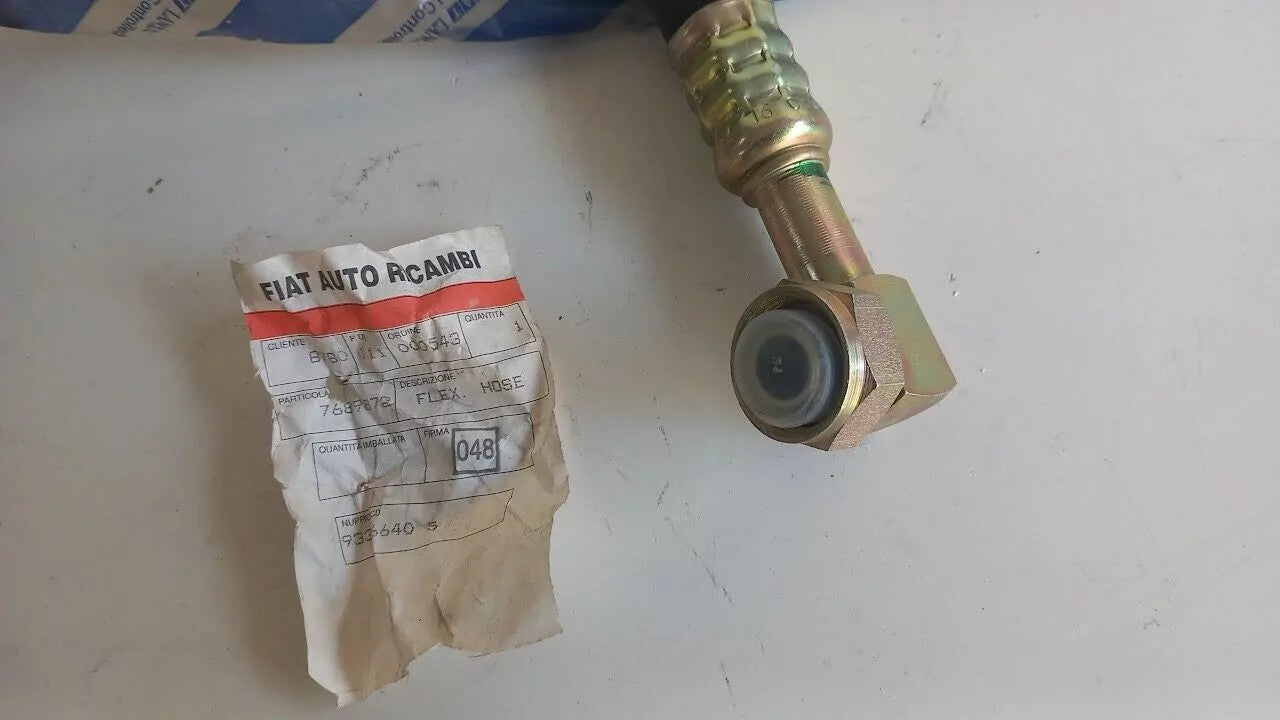 Air Condition Hose fits Fiat Tempra Lancia Dedra 7689872 Genuine View Rear