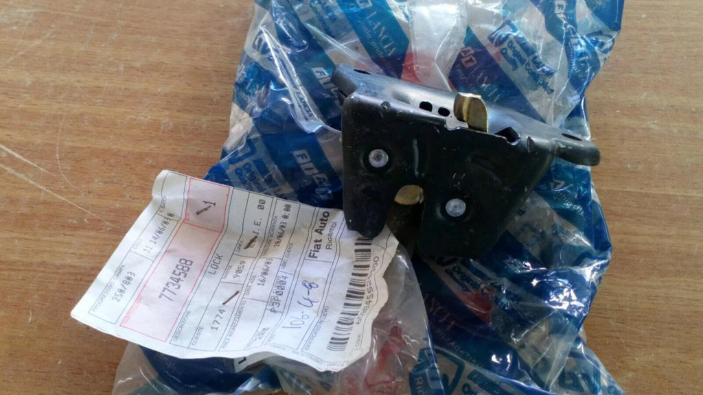 Trunk Lid Lock Boot fits Fiat Punto 7734588 Genuine View Rear