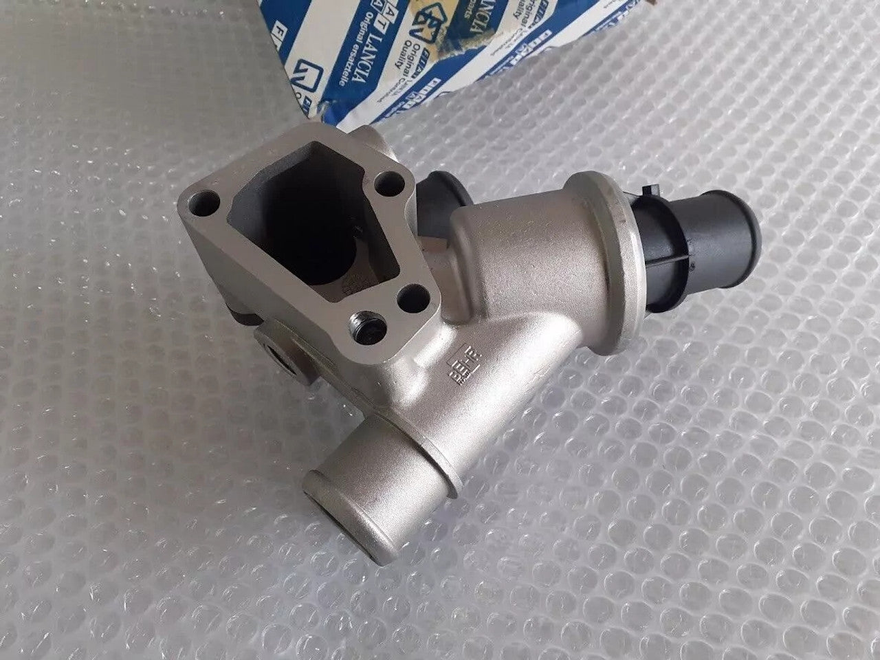 Thermostat fits Fiat Punto D TD Diesel 7741883 Genuine View Upper