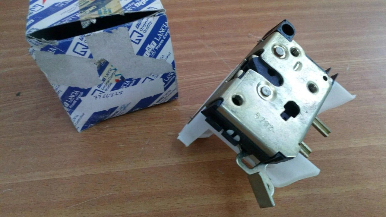 Front Left Door Lock fits Fiat Punto 7766828 Genuine View Front