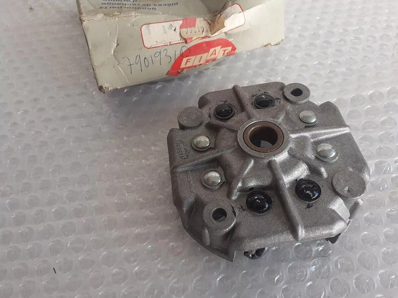 Starter Motor Brush Bracket fits Fiat 131 79019310 Genuine View Rear