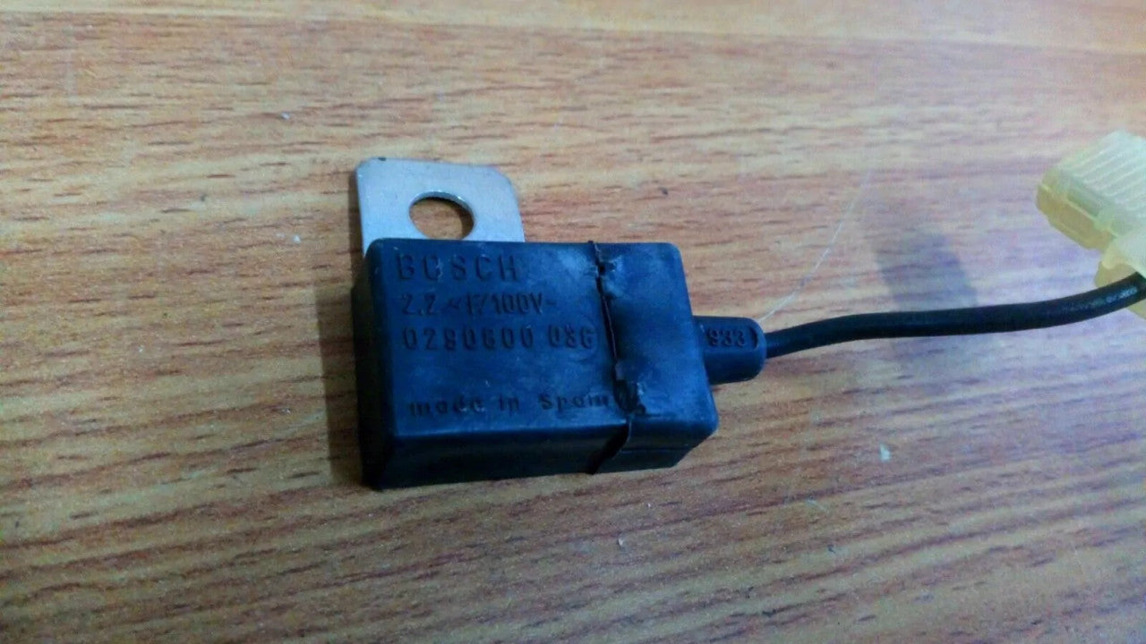 Alternator Condenser Capacitor fits Fiat Lancia Alfa Romeo 79022480 Genuine View Rear