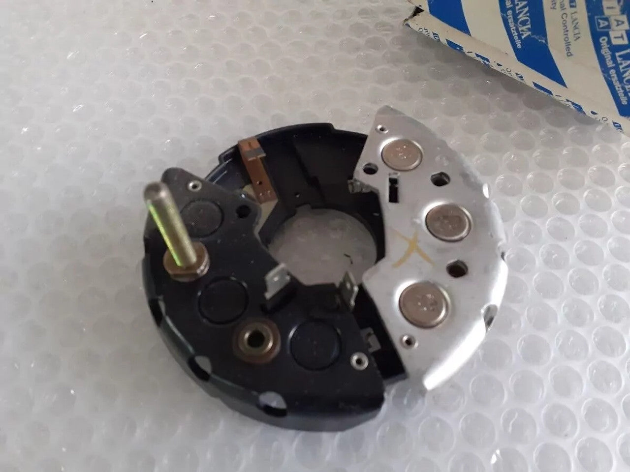 Alternator Rectifier fits Fiat Elba Tempra Tipo Uno Fiorino Lancia Delta 79078926 View Rear