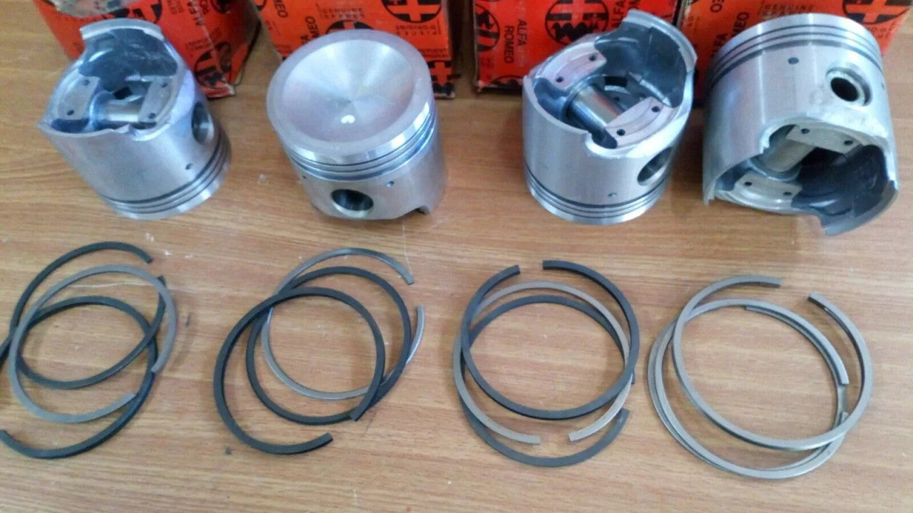 4x Pistons STD fits Alfa Romeo 33 Alfasud 795059 Genuine View Front