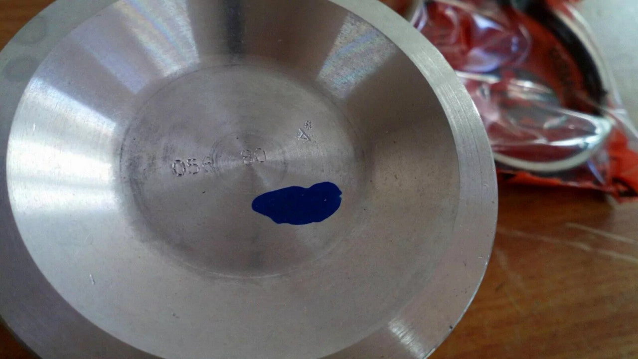 4x Pistons fits Alfa Romeo Alfasud 795089 Genuine View Rear