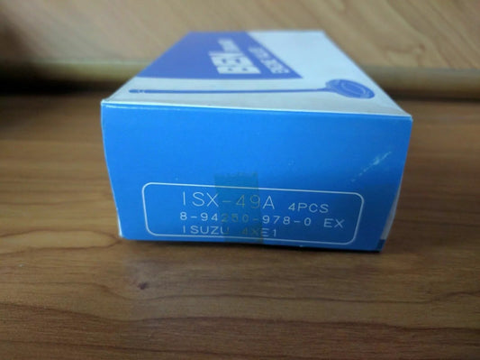 4x Exhaust Valves fits Isuzu Gemini I-Mark 1.5 Diesel 4XC1 4XE1 engines 8-94250-978-0 View Front