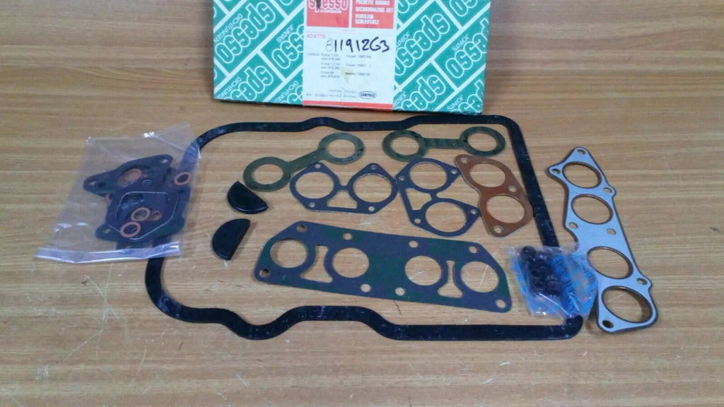 Gaskets Set Kit fits Lancia Fulvia Coupe Berlina 818.302 818.342 818.610 81191263 View Front