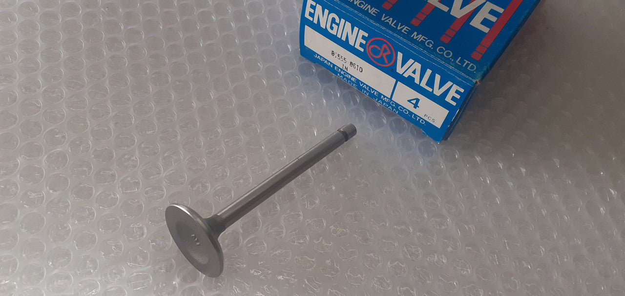 4x Intake Inlet Valve fits Subaru EA62 EA63 EA64 EA65 36.6x8x108.5 81555-8610 View Front