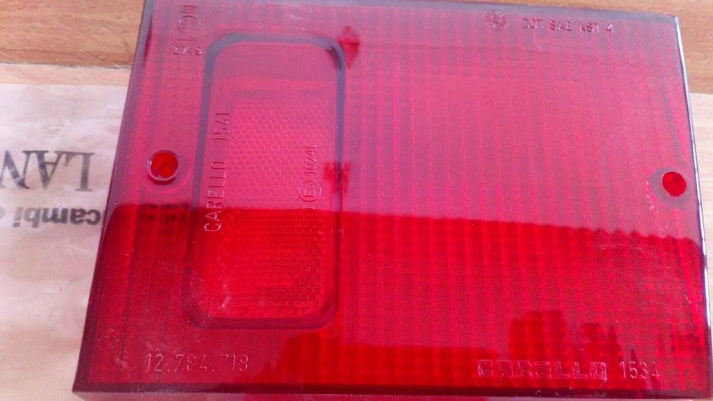 Tail Light Lens fits Lancia Beta MK1 82301842 Genuine View Right