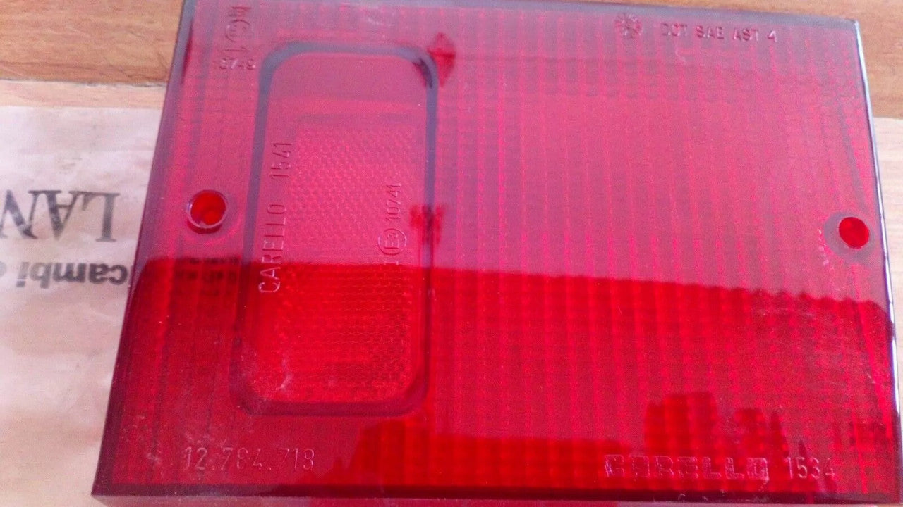 Tail Light Lens fits Lancia Beta MK1 82301842 Genuine View Right