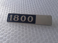 Emblem 1800 fits Lancia Beta 82311598 Genuine View Front