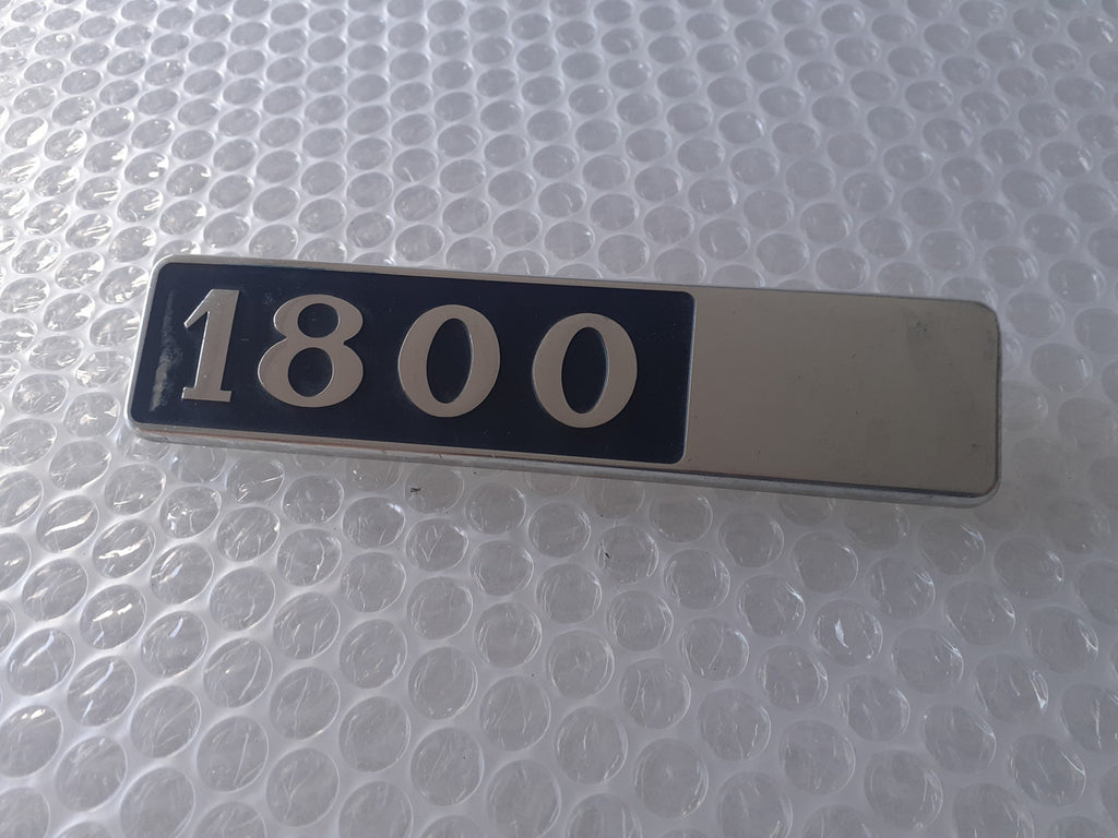 Emblem 1800 fits Lancia Beta 82311598 Genuine View Front