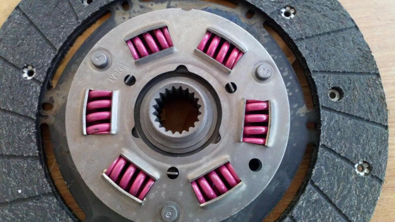 Clutch Disc fits Lancia Beta Montecarlo 82365113 Genuine View Rear