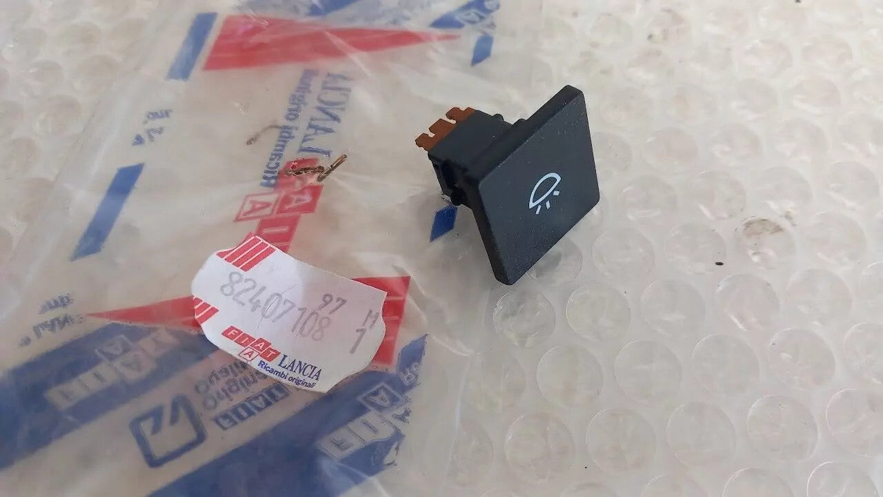 Interior Light Switch fits Lancia Thema 82407108 Genuine View Front