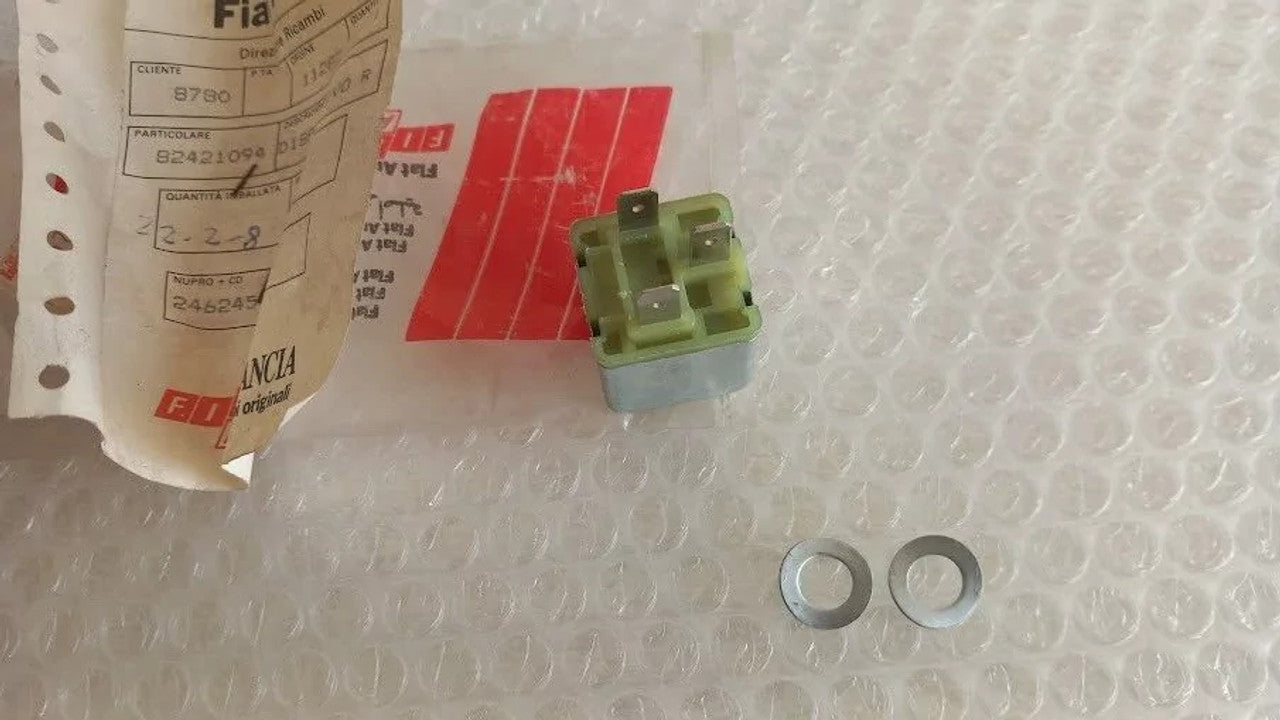 Relay Turn Signal Indicator fits Lancia Delta 82421094 Genuine View Rear