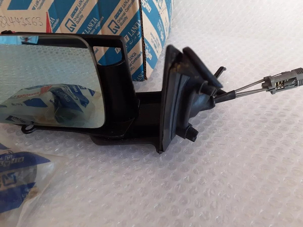 Wing Mirror Glass Left LHD fits Lancia Dedra 82443563 Genuine View Right