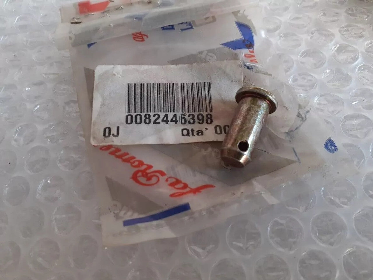 Brake Pedal Pin fits Lancia Dedra Kappa Delta Thema 82446398 Genuine View Front