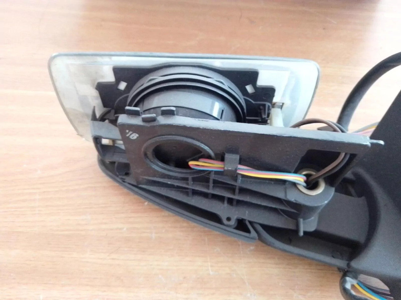 Wing Mirror Right RHD less cover fits Lancia Dedra 82452340 Genuine View Rear