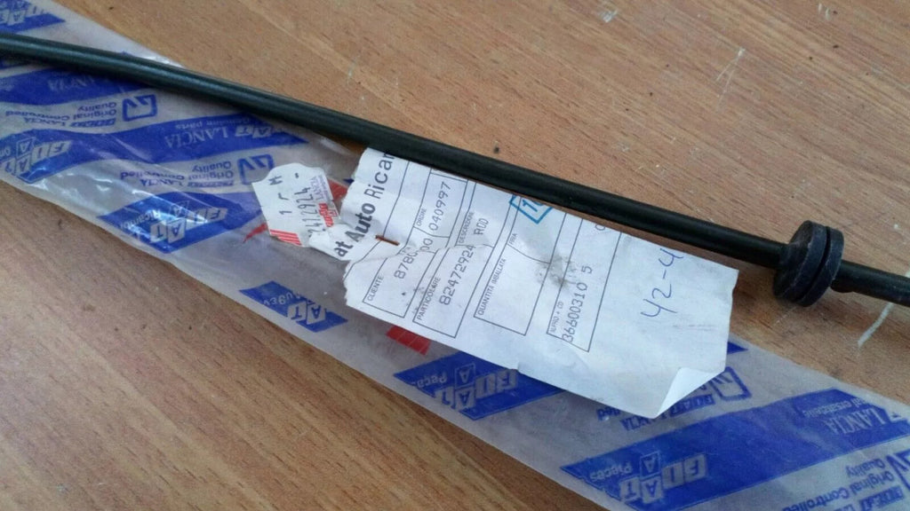 Hood Bonnet Prop Rod fits Lancia Dedra 82472924 Genuine View Rear