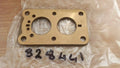 Carburetor Gasket to Throttle fits Opel Rekord GT Manta Commodore 828441 View Front