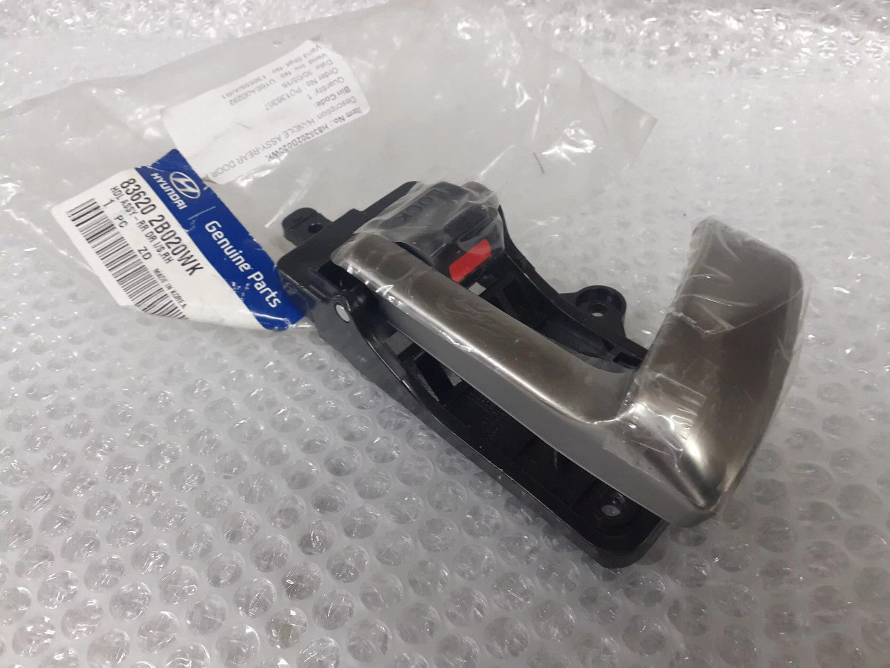 836202B020WK Interior Door Handle Rear Right fits Hyundai Kia 83620-2B020WK View Front