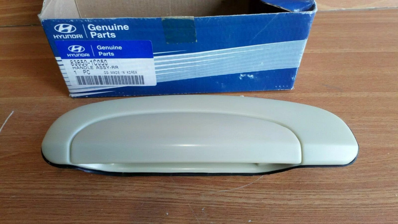 Exterior Door Handle Rear Left fits Hyundai Getz Click TB 836501C050 Genuine View Front