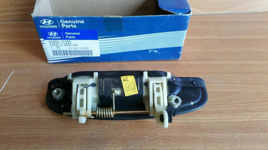 Exterior Door Handle Rear Left fits Hyundai Getz Click TB 836501C050 Genuine View Rear