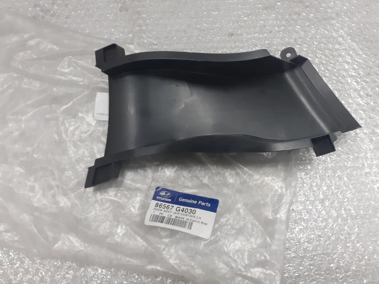 86567G4030 Air Duct Front Left fits Hyundai Kia 86567-G4030 Genuine View Rear