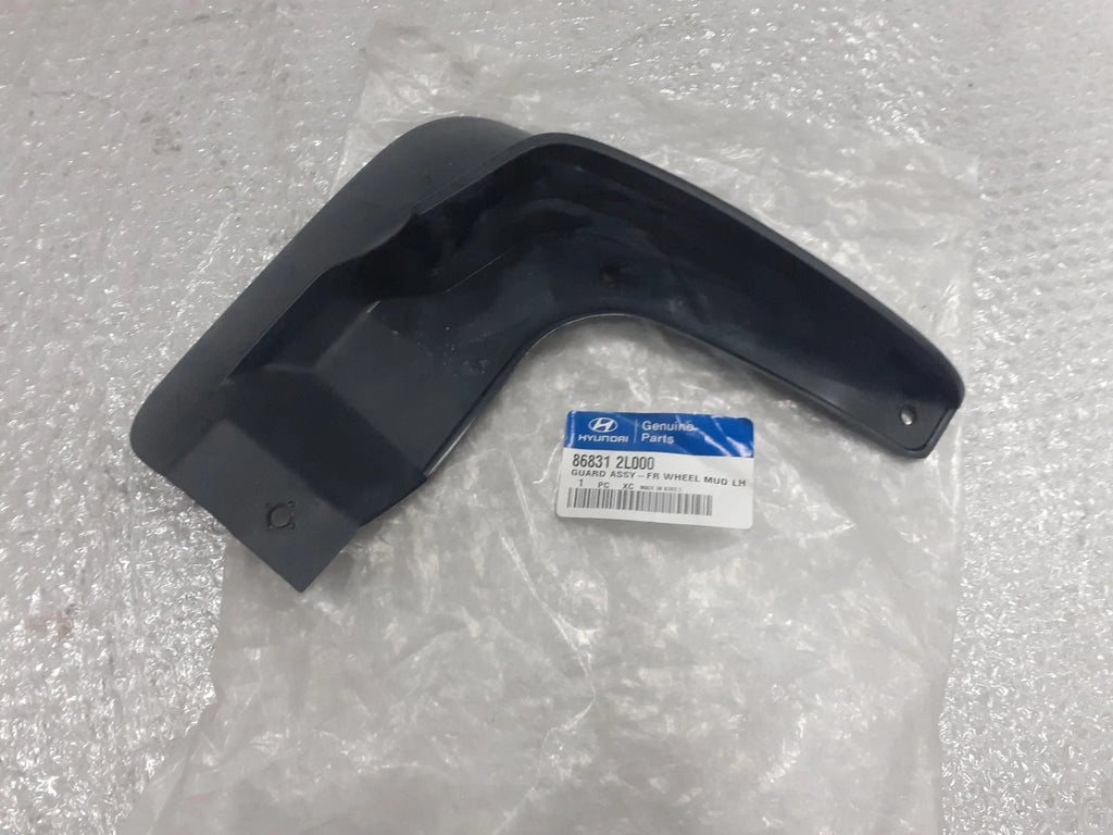 868312L000 Mud Flap Front Left fits Hyundai Kia 86831-2L000 Genuine View Front