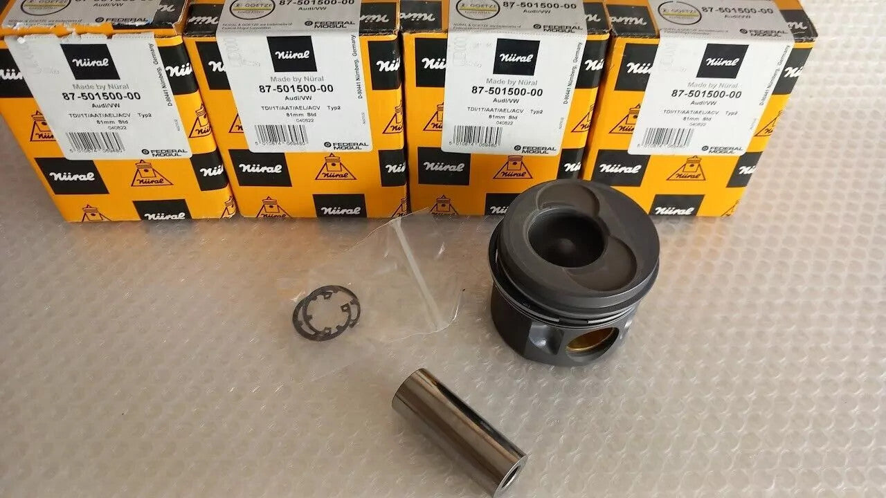 1x Piston fits VW LT 28-35 28-46 Transporter 81mm Bore STD 87-501500-00 View Front