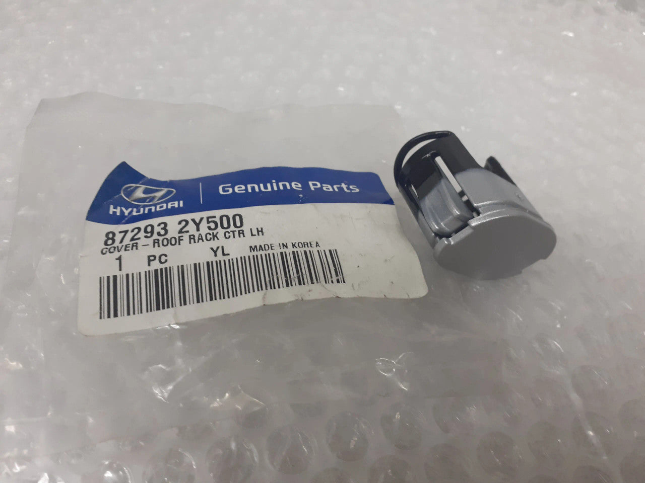 872932Y500 Cover Roof Rack Left fits Hyundai Kia 87293-2Y500 Genuine View Front