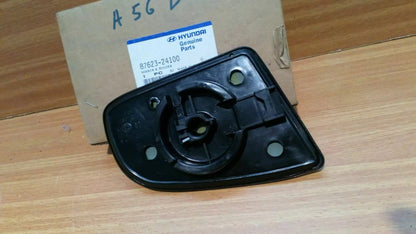 Wing Mirror Glass Left Convex fits Hyundai Excel Pony 8762324100 Genuine View Rear