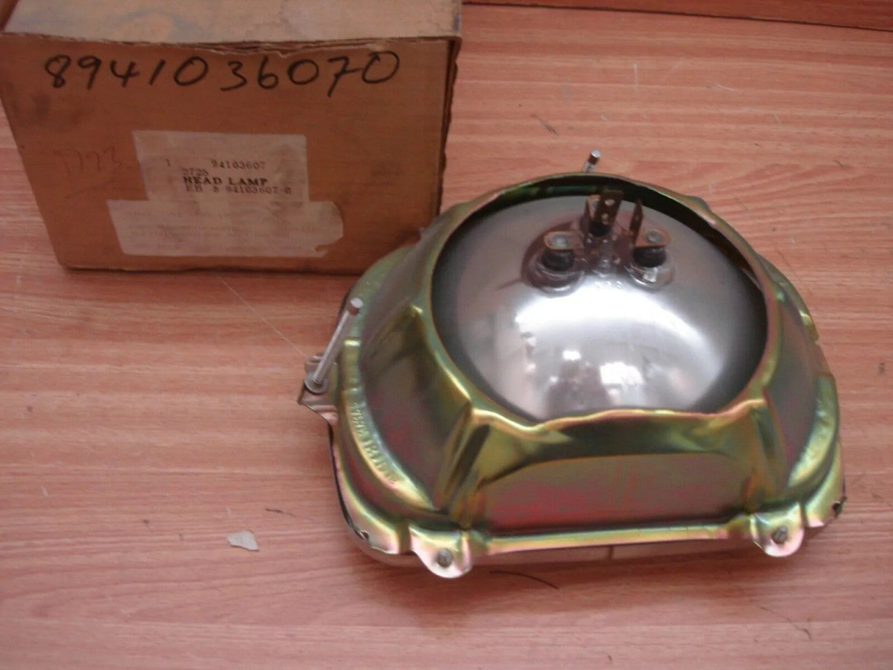 Headlight Rectangular fits Isuzu Pickup Bedford KB Chevrolet LUV Genuine 8941036070 View Rear
