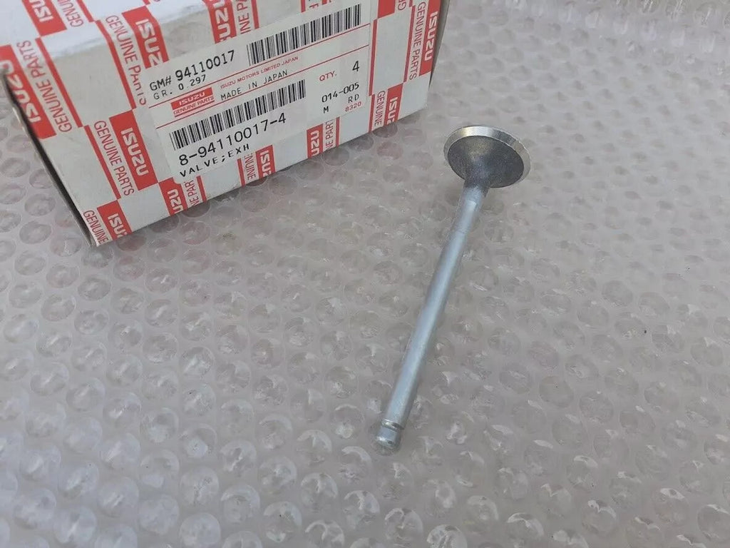 4x Exhaust Valves fits Isuzu Gemini 4EC1 Opel Vauxhall Corsa A B 15D X15D 8941100174 View Right