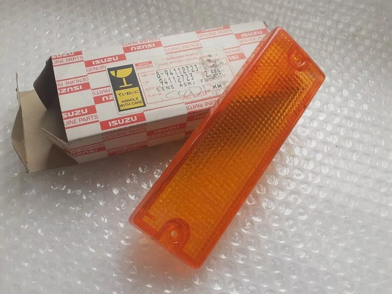 Turn Signal Lens Front Right fits Isuzu Pickup Trooper Bighorn MU Honda Passport 8941127230 View Front
