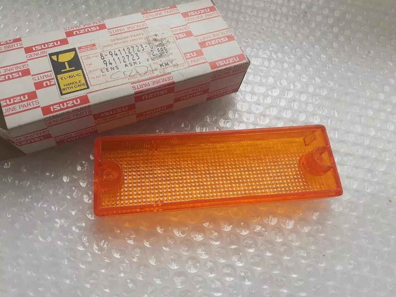 Turn Signal Lens Front Right fits Isuzu Pickup Trooper Bighorn MU Honda Passport 8941127230 View Rear