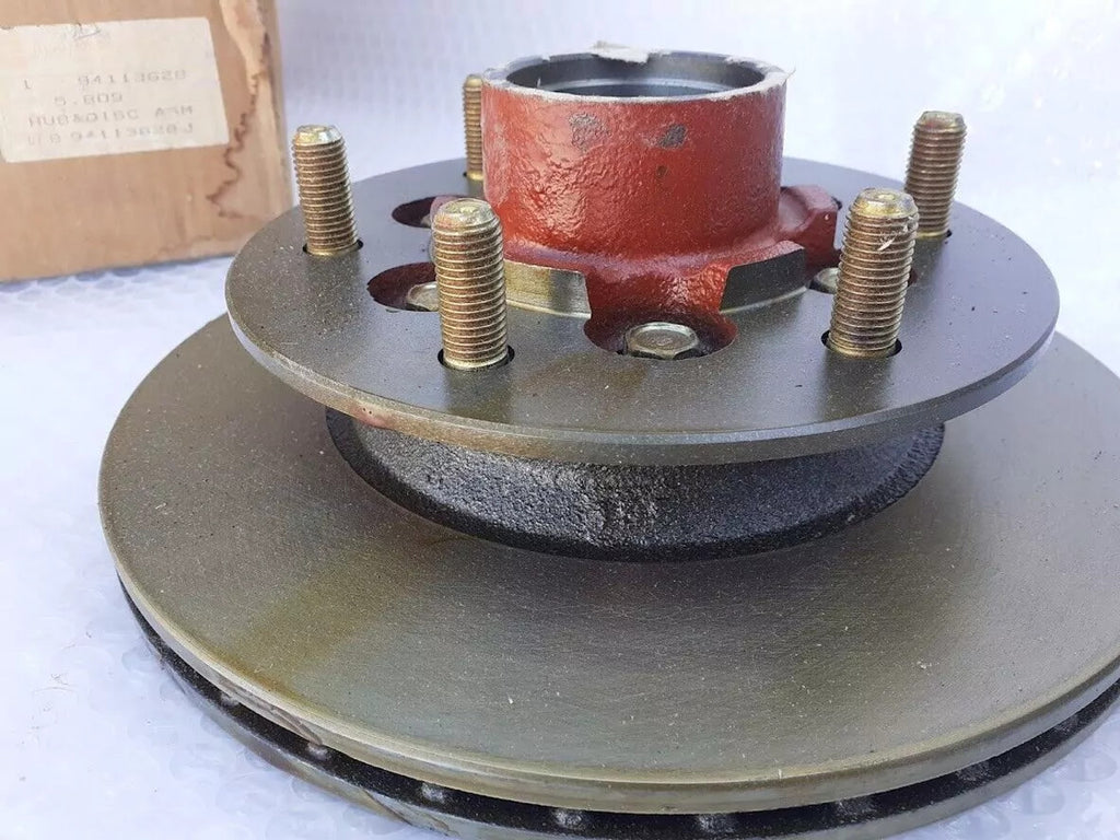 Brake Disc Rotor & Hub Front fits Isuzu Pickup KBD 4x2 2WD Chevrolet LUV 8941136281 View Rear