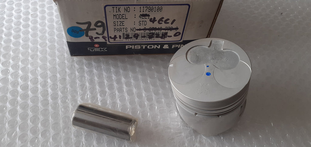 4x Piston fits Isuzu 4EC1 76mm Bore STD 8941298280 View Front