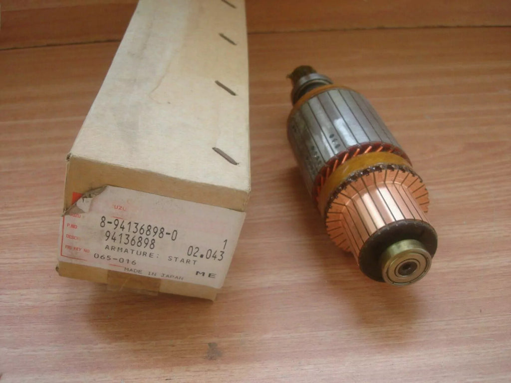 Starter Armature fits Isuzu Trooper WFR WFS Chevrolet Opel Monterey Euromidi 8941368980 View Rear