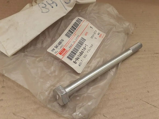 Bolt M10x130 fits Isuzu Pickup TF Trooper Chevrolet LUV 8941486161 Genuine View Front