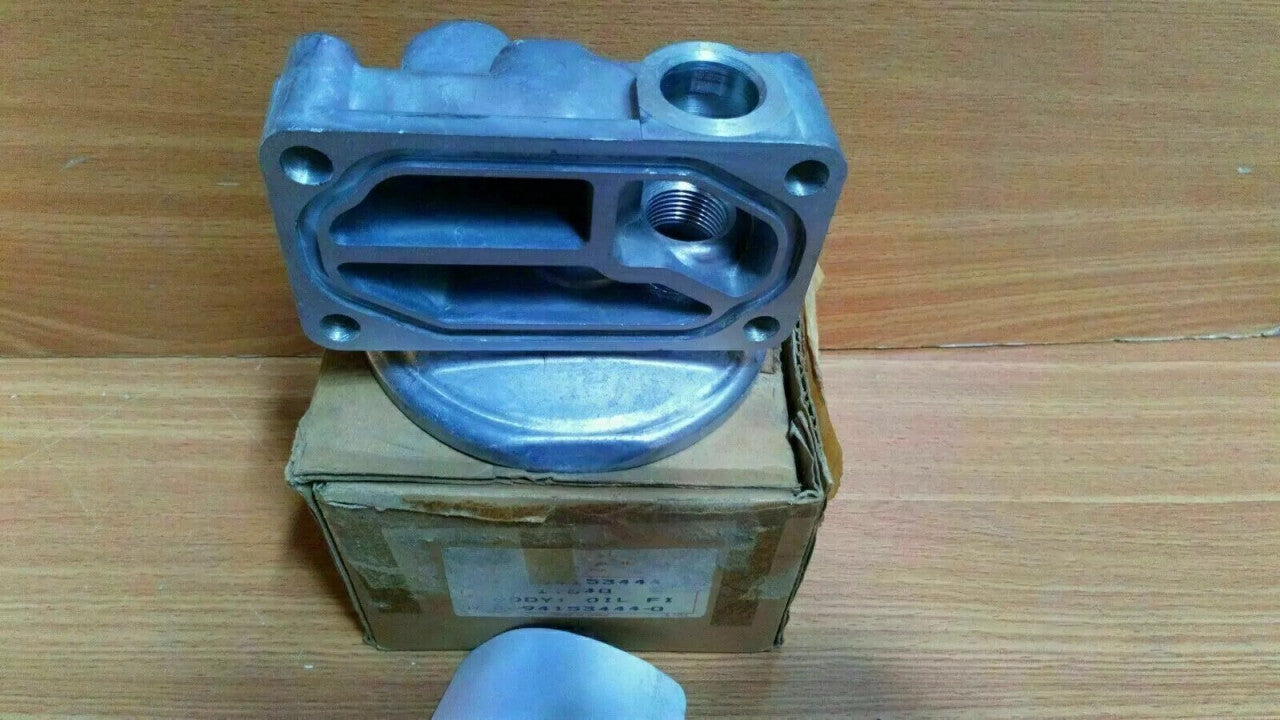 Oil Filter Base to Engine Block fits Isuzu Truck Forklift Pickup C240 engine 8941534440 View Front