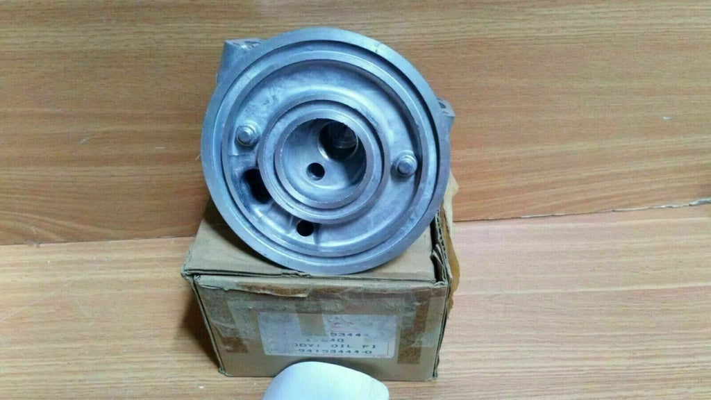 Oil Filter Base to Engine Block fits Isuzu Truck Forklift Pickup C240 engine 8941534440 View Rear