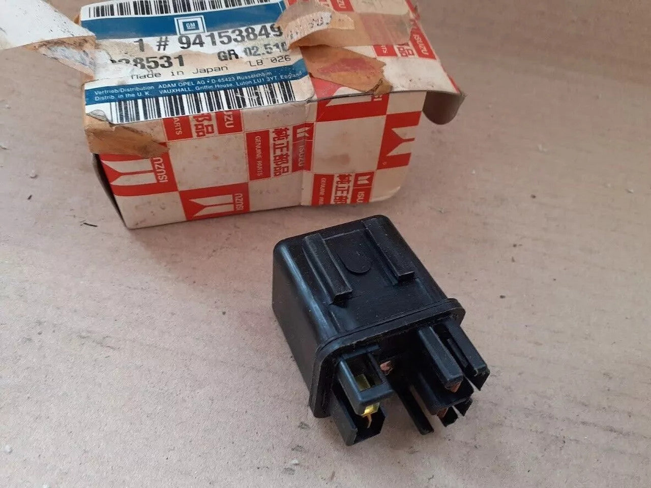 Relay Glow Plug fits Opel Vauxhall Frontera A Isuzu Pickup TF MU 94153849 8941538490 View Right