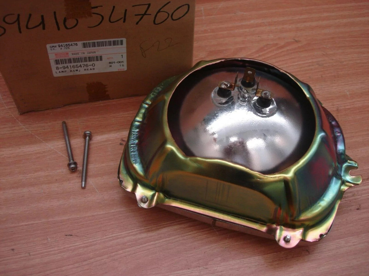 Headlight Rectangular fits Isuzu Pickup Bedford KB Faster Chevrolet LUV Genuine 8941654760 View Rear