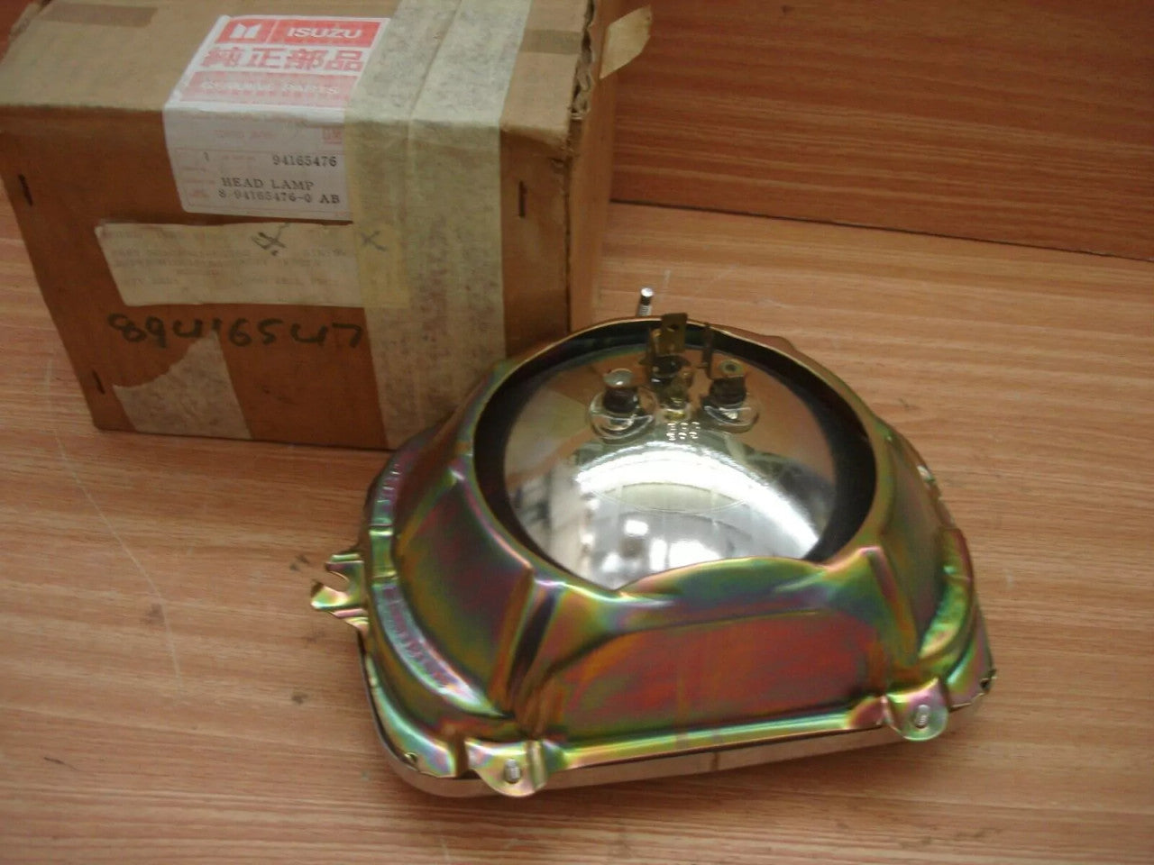 Headlight Rectangular fits Isuzu Pickup Bedford KB Faster Chevrolet LUV Genuine 8941654760 View Left
