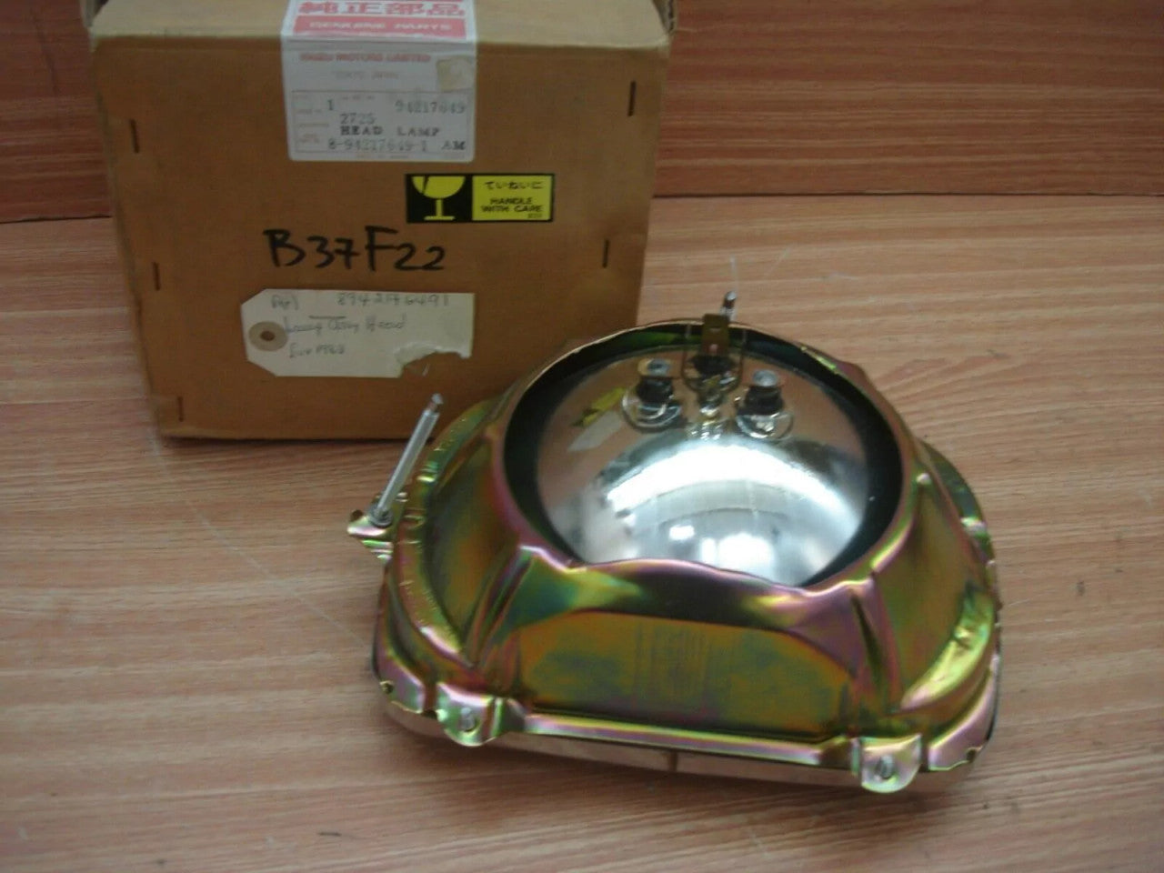 Headlight Rectangular fits Isuzu Pickup Bedford Faster KB Chevrolet LUV Genuine 8942176491 View Rear