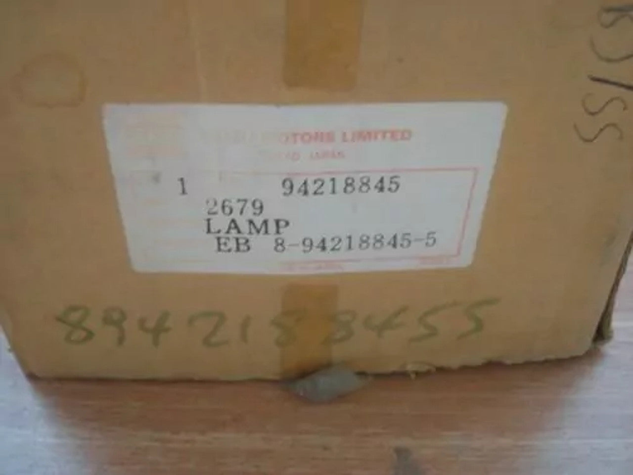 Tail Rear Light Left fits Isuzu Pickup KB Chevrolet LUV 8942188455 Genuine View Left
